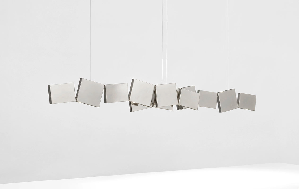 Gaia Double Linear Chandelier