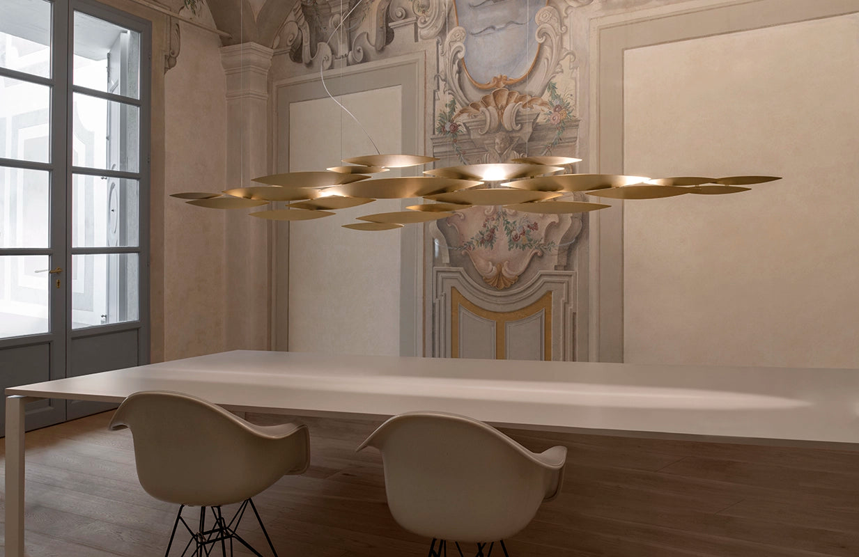 I Lucci Argentati Xlarge Linear Chandelier